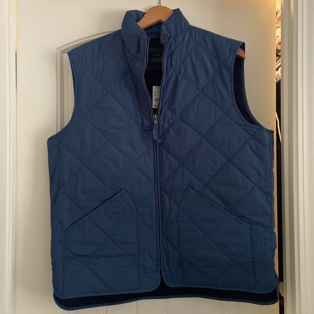 Men’s J.Crew Vest size Large. NWT.
